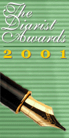 [ 2001 Diarist Awards Logo ]